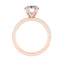 1.91 CT Oval Shaped Moissanite Solitaire Engagement Ring - crownmoissanite