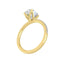 1.91 CT Oval Shaped Moissanite Solitaire Engagement Ring - crownmoissanite