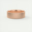 Satin-Finish Rose Gold Regular Men's Band - crownmoissanite