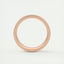 Satin-Finish Rose Gold Regular Men's Band - crownmoissanite