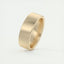 Satin-Finish Rose Gold Regular Men's Band - crownmoissanite