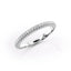 0.5 TCW Round Cut Triple Pave Full Eternity Moissanite Wedding Band