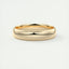 Polished Finish Regular Yellow Gold Men's Band - crownmoissanite