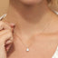 0.25-1.0 CT Pear Shaped Moissanite Solitaire Necklace - crownmoissanite