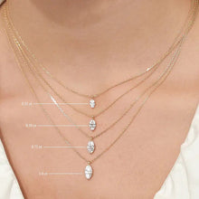 0.25-1.0 CT Marquise Shaped Moissanite Solitaire Necklace - crownmoissanite