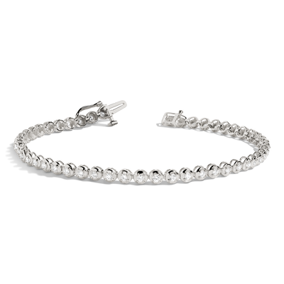 Round Moissanite Diamond Tennis bracelets