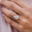 3.20 CT Pear Solitaire Moissanite Engagement Ring - crownmoissanite