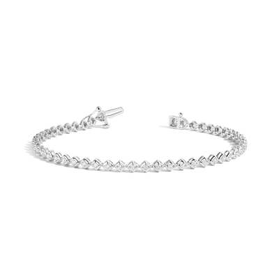 Round Moissanite Diamond Tennis bracelets