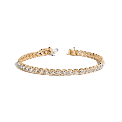 Round Moissanite Diamond Tennis bracelets