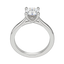 1.33 CT Oval Shaped Moissanite Solitaire Engagement Ring - crownmoissanite