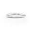 0.25 TCW Round Cut Solitaire Moissanite Wedding Band