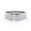 Round Shaped Stones Classic Men's Wedding Band - crownmoissanite