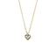 0.60 TCW Round Moissanite Diamond Heart Shaped Pendent Necklace - crownmoissanite