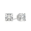 0.50-1.0 TCW Cushion Shaped Moissanite Solitaire Stud Earrings - crownmoissanite