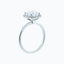 2.0 CT Round Shaped Moissanite Halo Engagement Ring - crownmoissanite
