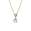 0.50 CT Round Moissanite Diamond Solitaire Pendent Necklace - crownmoissanite