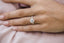 2.10 CT Round Solitaire Moissanite Engagement Ring - crownmoissanite