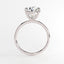 1.0 - 4.0 CT Oval Solitaire Moissanite Engagement Ring - crownmoissanite