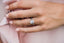 1.0 - 3.0 CT Oval Cut Hidden Halo Moissanite Engagement Ring - crownmoissanite