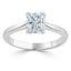 1.0 CT Radiant Cut Solitaire Moissanite Engagement Ring - crownmoissanite