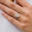 1.0 - 3.0 CT Oval Solitaire Moissanite Engagement Ring - crownmoissanite