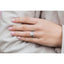 2.70 CT Oval Solitaire Moissanite Engagement Ring - crownmoissanite