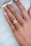 3.20 CT Pear Solitaire Moissanite Engagement Ring - crownmoissanite