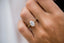 1.85 CT Oval Solitaire Moissanite Engagement Ring - crownmoissanite