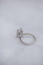 1.70 - 3.70 CT Radiant Solitaire Hidden Halo & Pave Moissanite Engagement Ring - crownmoissanite