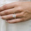 1.0 - 3.0 CT Oval Solitaire Moissanite Engagement Ring - crownmoissanite