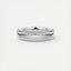 Polished Finish Regular White Gold Men's Band - crownmoissanite