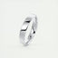 Polished Finish Regular White Gold Men's Band - crownmoissanite