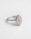 1.80 CT Marquise Double Halo Moissanite Engagement Ring - crownmoissanite