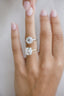 3.0 CT Round Solitaire Moissanite Engagement Ring - crownmoissanite