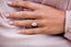 3.20 CT Pear Solitaire Moissanite Engagement Ring - crownmoissanite