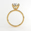 1.0 - 4.0 CT Oval Solitaire Moissanite Engagement Ring - crownmoissanite