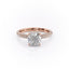 2.54 CT Cushion Cut Pave Moissanite Engagement Ring - crownmoissanite