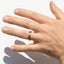 Classic Needle Baguette Wedding Band For Men - crownmoissanite