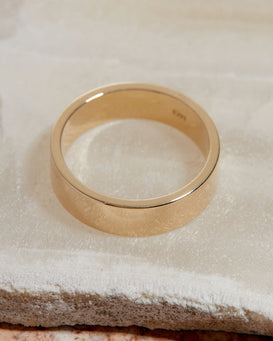 Polished Classic Wedding Band For Men - crownmoissanite