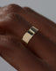 Polished Classic Wedding Band For Men - crownmoissanite