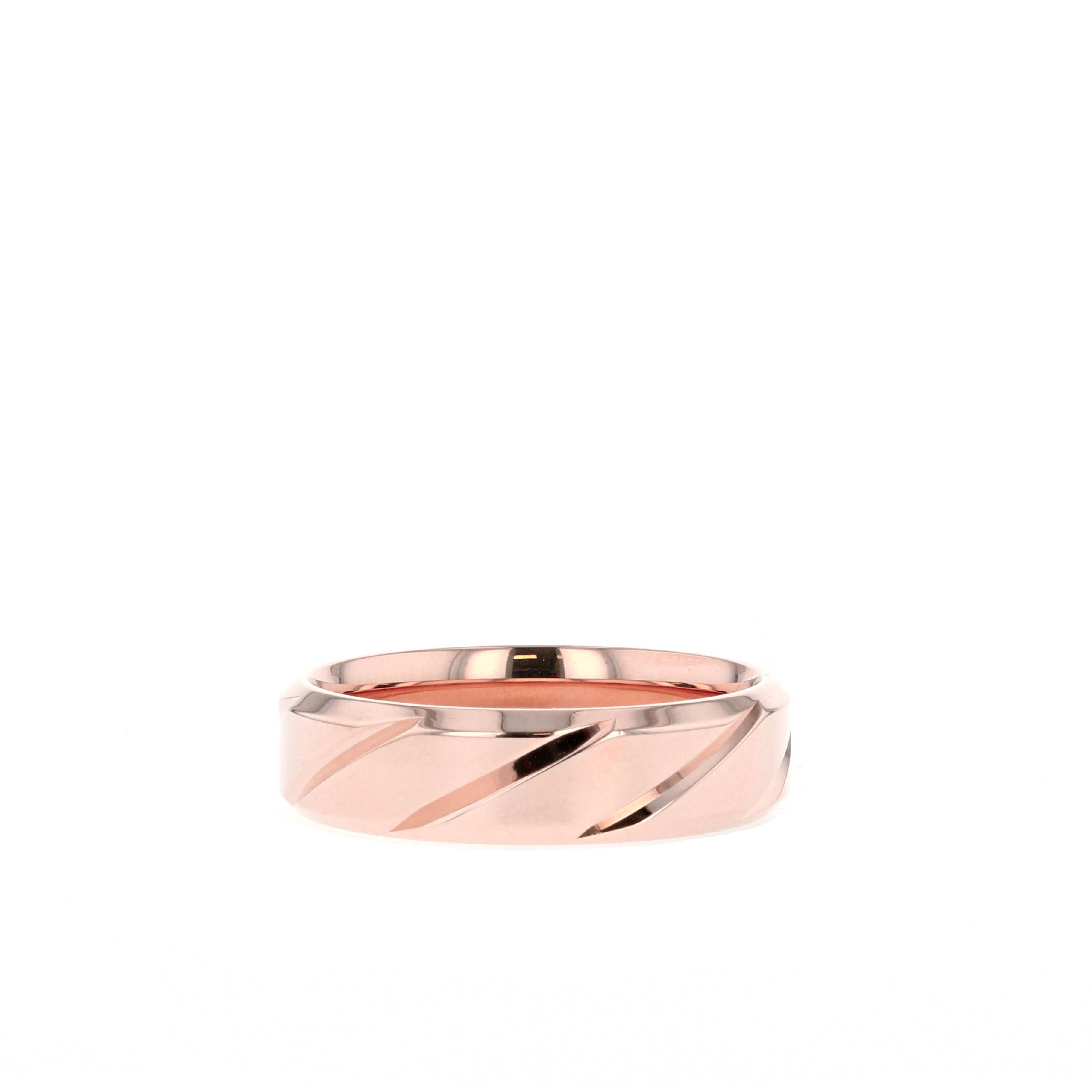 High-Polish Finish Regular Men's Band - crownmoissanite