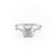 2.15 CT Cushion Cut Milgrain Vintage Style Engagement Ring - crownmoissanite