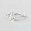 1.25 CT Pear Cut Solitaire Moissanite Engagement Ring - crownmoissanite