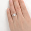 1.91 CT Oval Cut Solitaire Pave Moissanite Engagement Ring - crownmoissanite