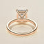 1.18 CT Princess Cut Solitaire Moissanite Engagement Ring - crownmoissanite