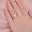 1.8 CT Round Shaped Moissanite Solitaire Engagement Ring - crownmoissanite