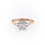 2.0 CT Elongated Cushion Shaped Moissanite Three Stones Engagement Ring - crownmoissanite