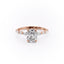2.0 CT Elongated Cushion Shaped Moissanite Solitaire Engagement Ring - crownmoissanite