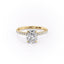 2.0 CT Cushion Shaped Moissanite Solitaire Engagement Ring - crownmoissanite