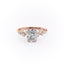 2.0 CT Cushion Shaped Moissanite Solitaire Engagement Ring - crownmoissanite